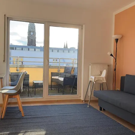 Zentrum - Blick Ueber Die Daecher Von Leipzig Exterior photo